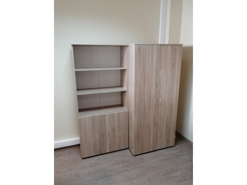 Набор шкафов для офиса П05.2-П07, дуб сонома