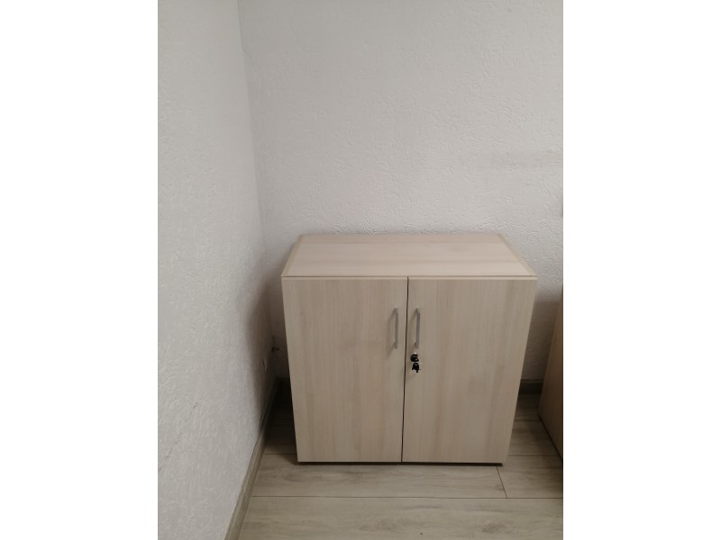 Шкаф для МФУ 800*400*800 h мм, Акация Светлая