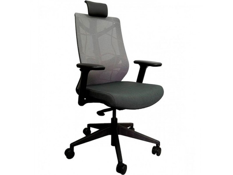 Кресло CHAIR MEISTER NATURE II BLACK темно-серый