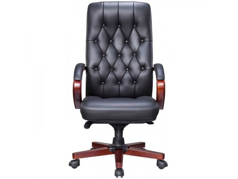 Кресло для директора Everprof Monaco Wood PU
