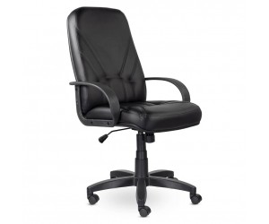 Кресло офисное КОМО В пластик Z-11 черный