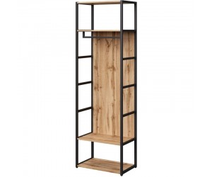 Стеллаж-гардероб металлический 670х400х2105 мм