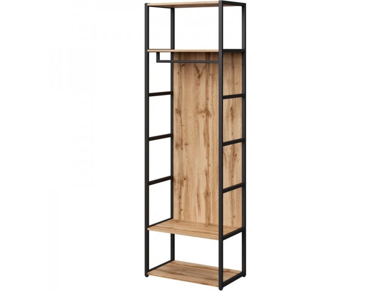 Стеллаж-гардероб металлический 670х400х2105 мм