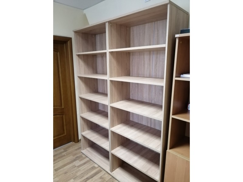 Набор стеллажей для офиса Ш13-2, дуб сонома Набор стеллажей для офиса Ш13-2, дуб сонома