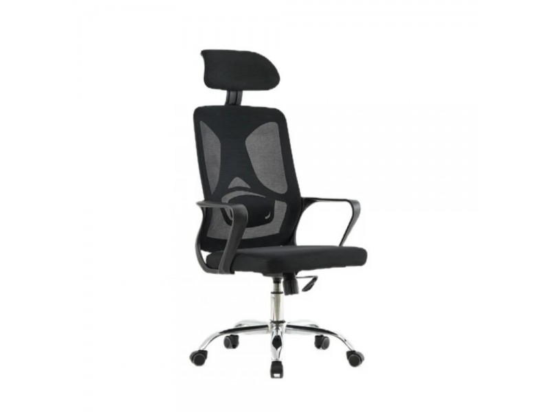 Кресло для директора SitUp BIMA black Chrome