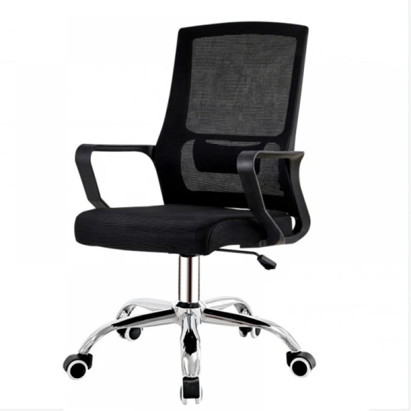 Кресло SitUp MIX 700 chrome, сетка черная Кресло SitUp MIX 700 chrome, сетка черная