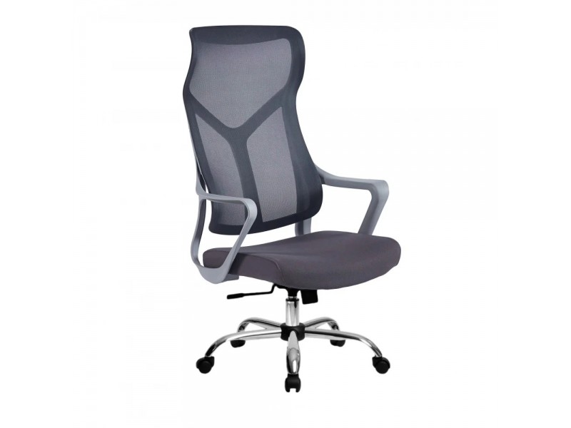 Кресло для директора SitUp WORK Grey Chrome