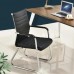 Кресло для посетителей SitUp BRUNO CF black Chrome